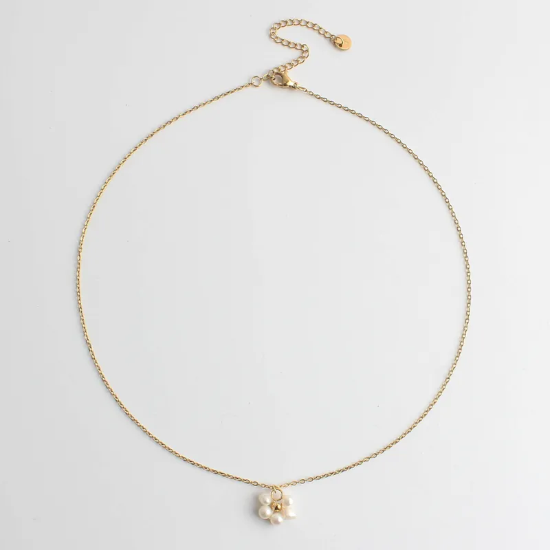 Top Qualité Fleurine - Collier - Acier inoxydable