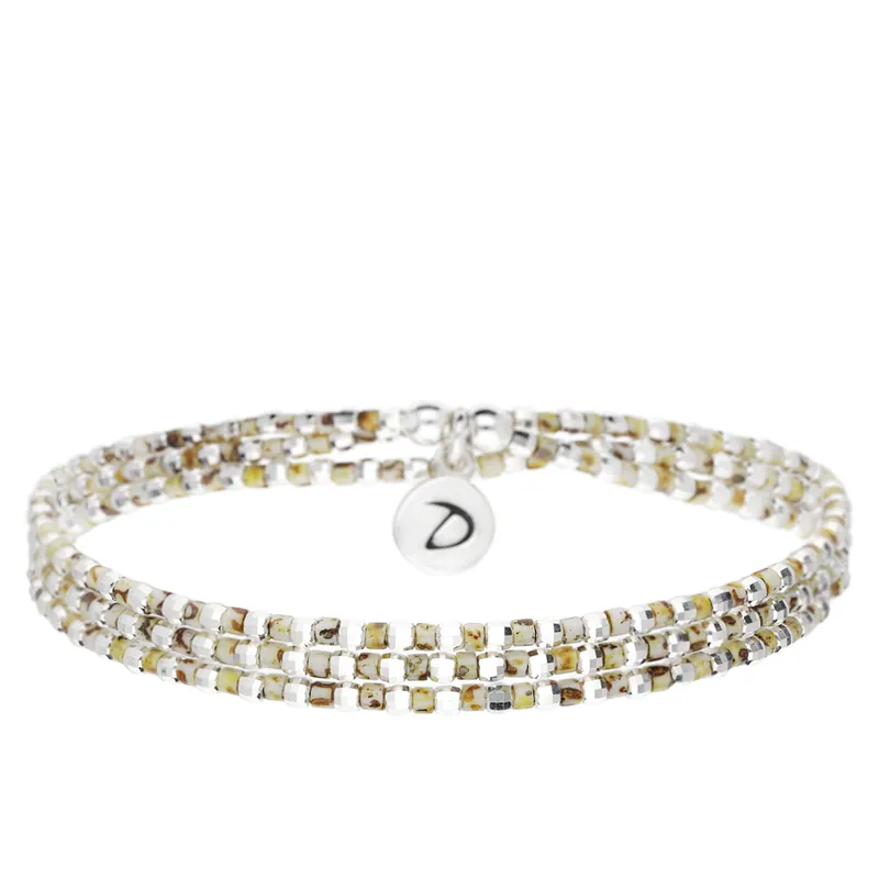 BRACELET TRIPLE ELASTIQUE IBIZA LEOPARD Bon Plan