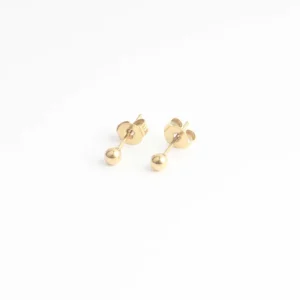 Dot - Studs - Boucles d'oreilles - Acier inoxydable Artisanat