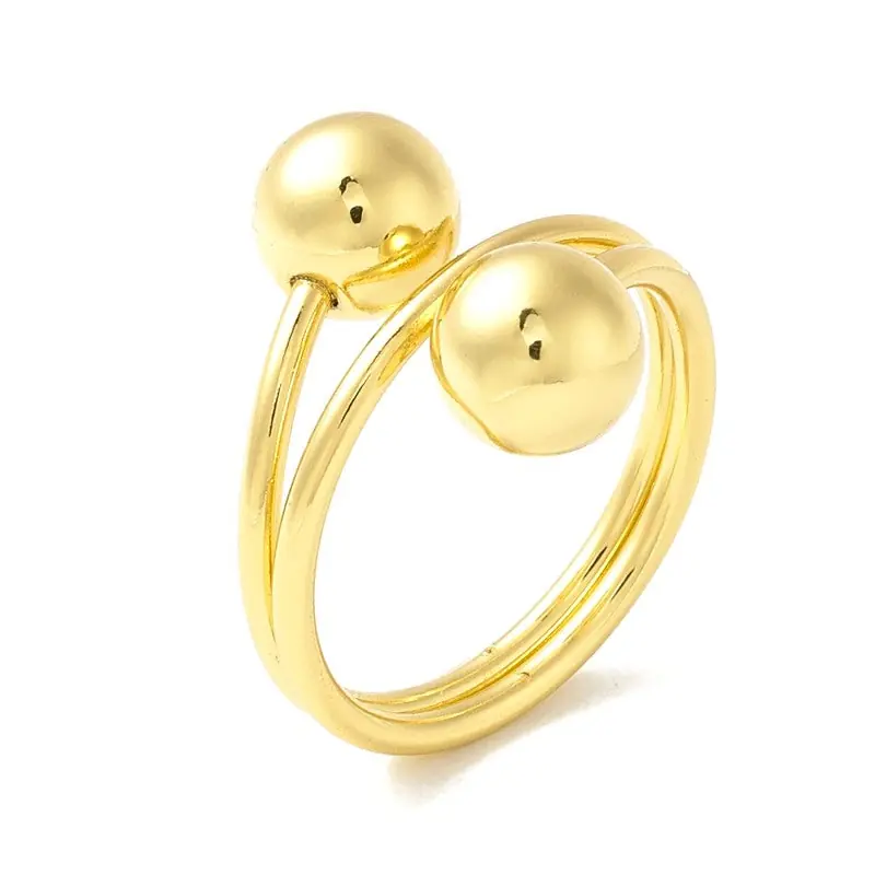 Bague femme réglable boules Top Vente