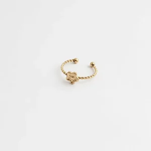Daisy Twist - Anneau - Acier inoxydable - Ajustable En Vogue