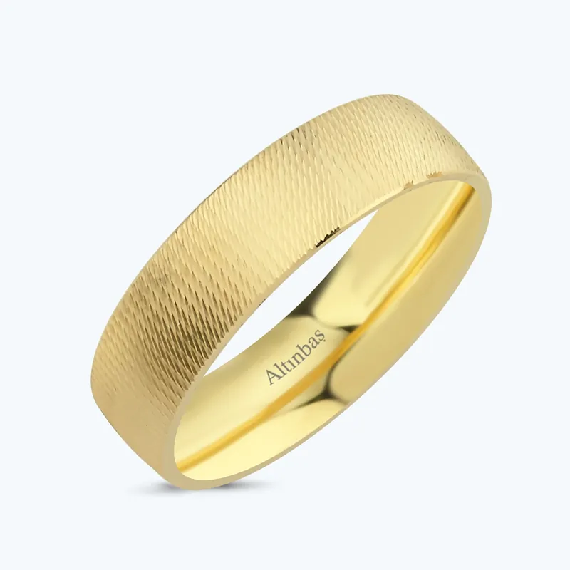 Tendance Alliance Homme Or