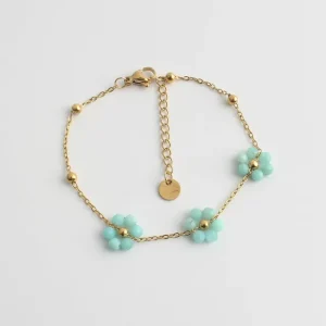 Dahlia - Bracelet - Acier inoxydable Livraison Gratuite