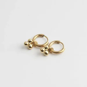 Charms Simplicity - Boucles d'oreilles - Acier inoxydable Offre Du Jour