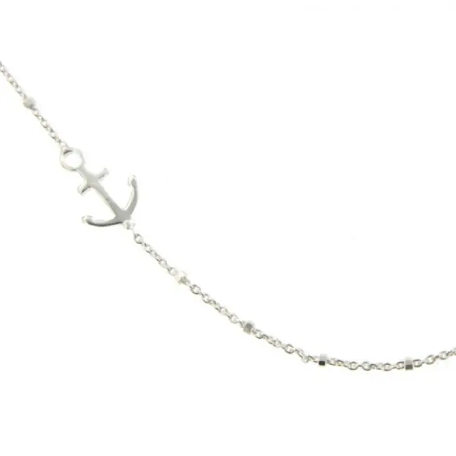 Top Vente Collier Ancre Femme Argent | BIJOUX FEMME