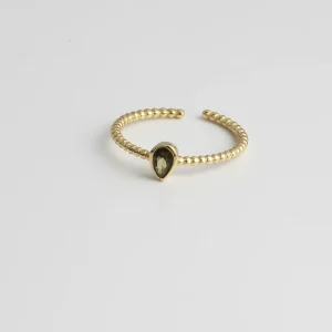 Populaire Esra - Bague - Plaqué -Ajustable
