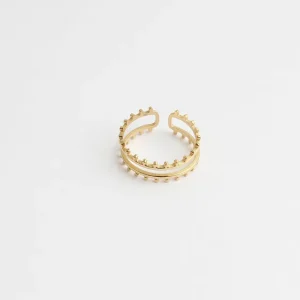 Livraison Express Dunya - Bague - Acier inoxydable - Ajustable
