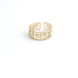 Sola - Bague - Acier inoxydable - Ajustable Authentique