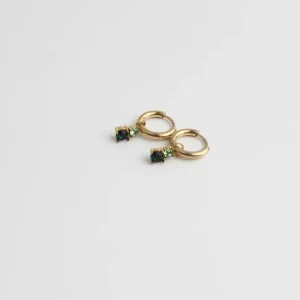 Dominique - Boucles d'oreilles - Acier inoxydable Meilleure Qualité