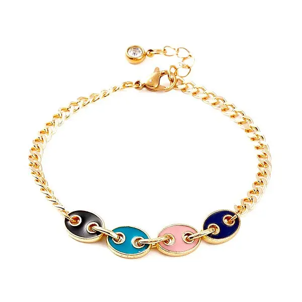 Bracelet souple grain de café breloque Dernier Modèle