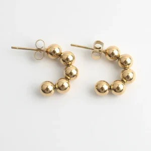Nicoline - Boucles d'oreilles - Acier inoxydable Usine Directe