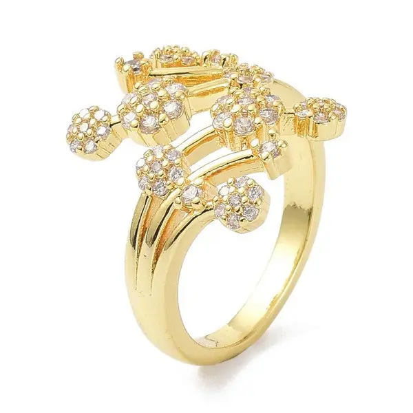 Bague femme réglable bouquet de fleurs Produit De Marque