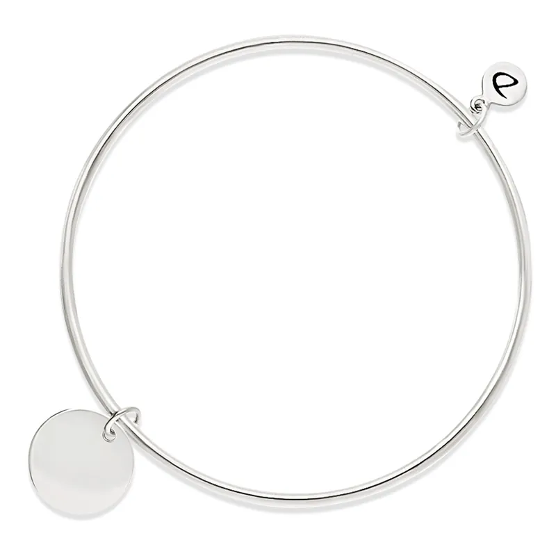 Promotion Saisonnière JONC ROND TUBEPASTILLE LISSE 18MM Argent 925 Gravable