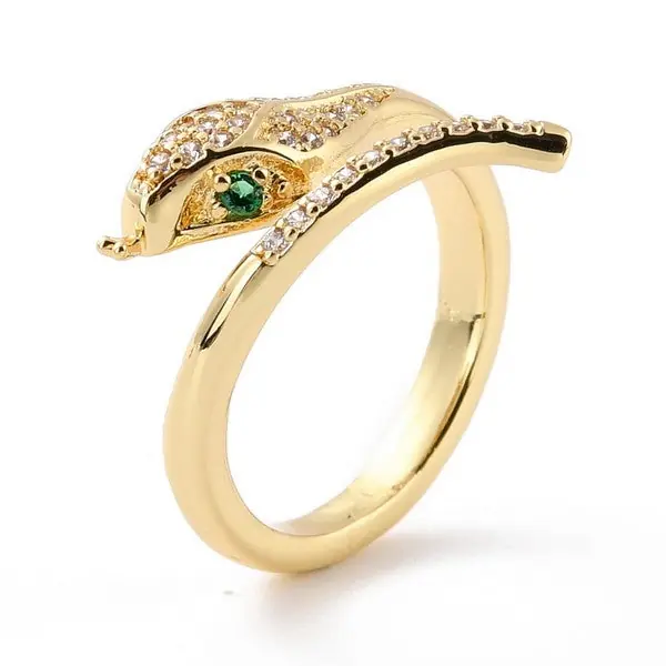 Expédié Aujourd’hui Bague femme réglable serpent 2