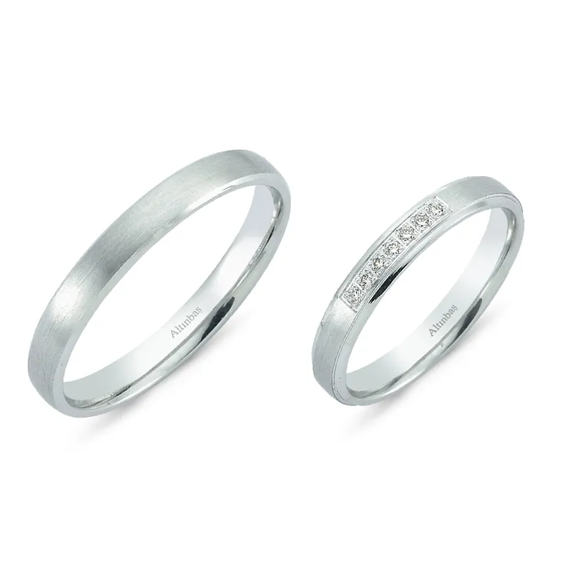 Livraison Gratuite Alliances Couple Or Diamant