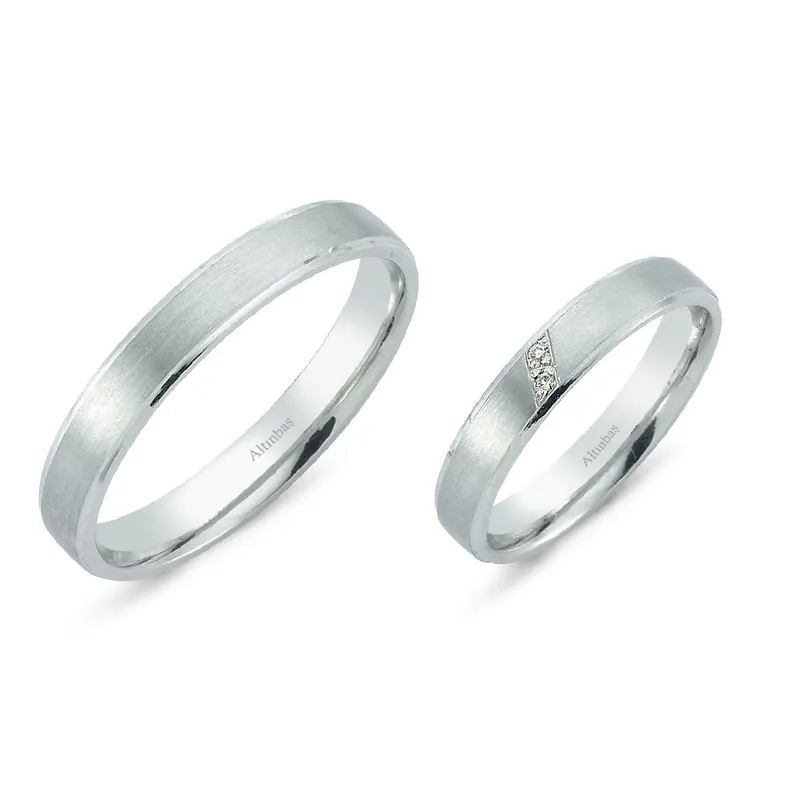 Alliances Couple Or Diamant Jusqu’à Épuisement Des Stocks