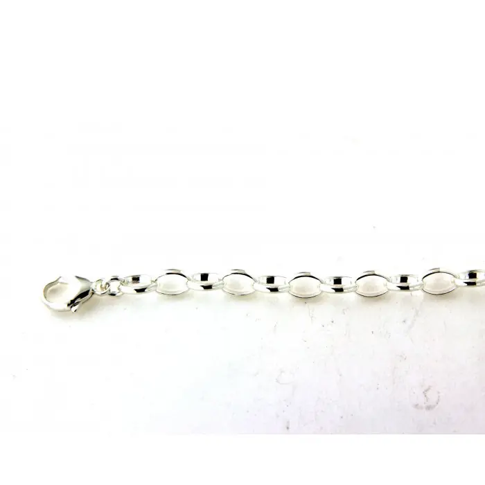 Super Prix Gourmette argent femme maille ovale | D'Or & d'Argent
