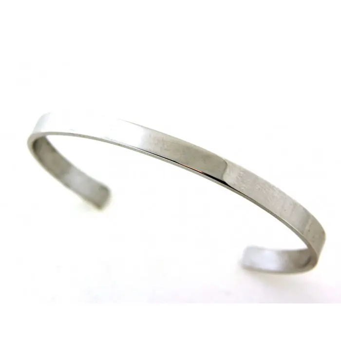 Soldes Bracelet jonc ouvert en argent 5mm