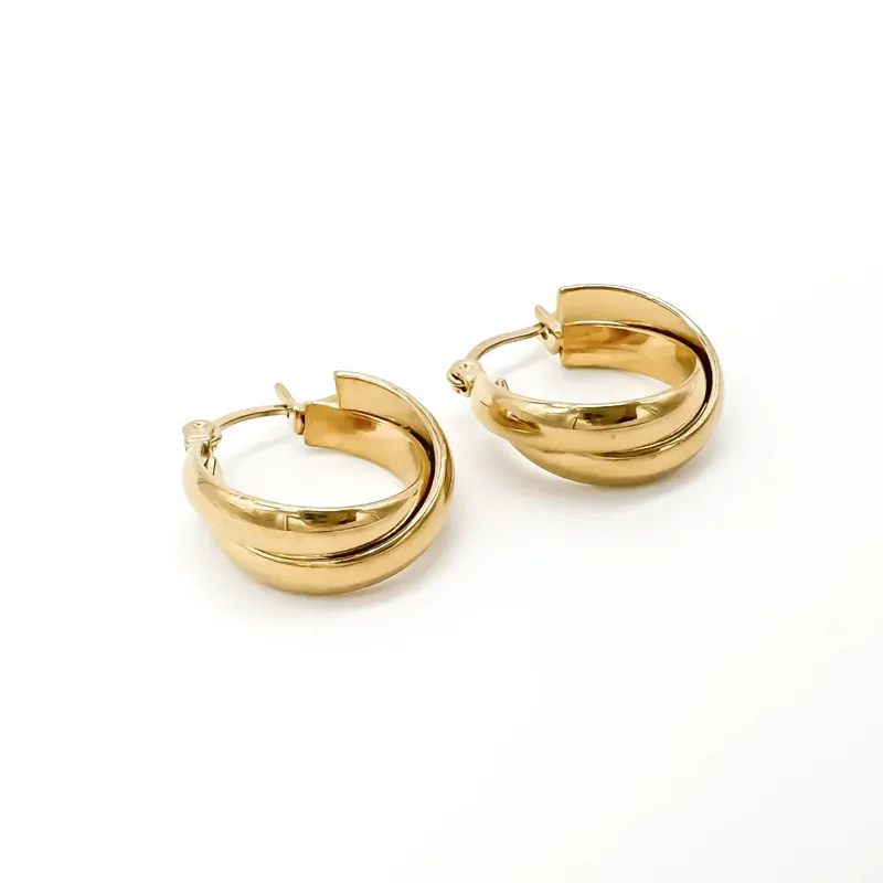 Réduction Elly - Boucles d'oreilles - Acier inoxydable