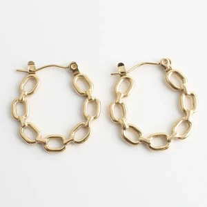 Prix Bas Chainah - Boucles d'oreilles - Acier inoxydable