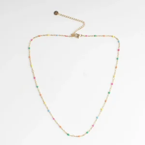 Certifié Multicoloured Dot - Collier - Acier inoxydable