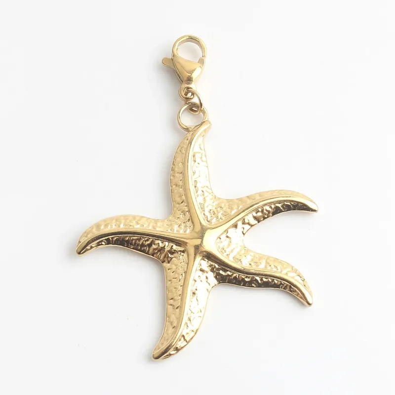 Étoile de mer - Charm - Design Your Own - Acier inoxydable Dernier Modèle