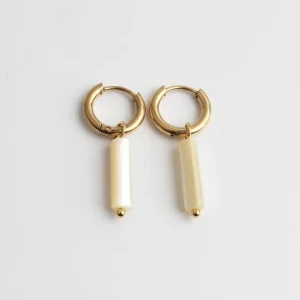 Promotion Saisonnière Coquillage - Boucles d'oreilles - Acier inoxydable