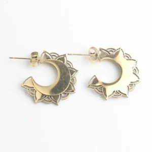 Este - Boucles d'oreilles - Acier inoxydable Dernier Modèle