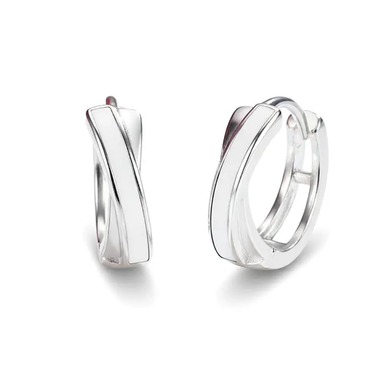 Boucles d'oreilles argent 925 Créoles Roxane Meilleure Vente