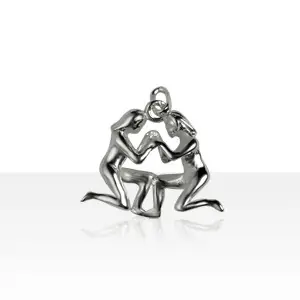 Offre Exclusive Pendentif zodiaque Argent VOL GEMEAUX | BIJOUX ESOTERIQUES | MADILAR