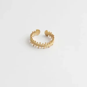 Livraison Express Amira - Bague - Acier inoxydable - Ajustable