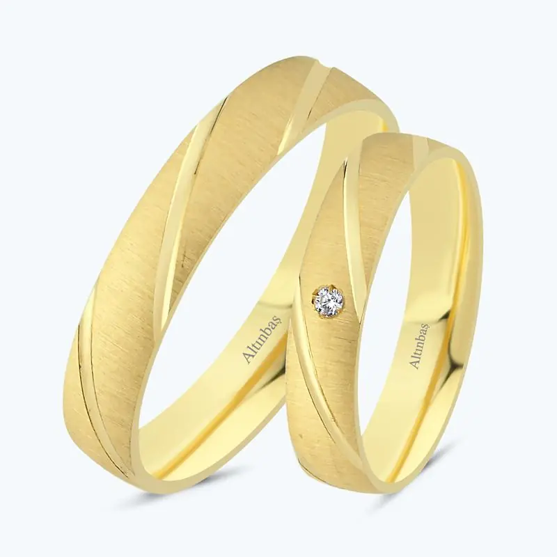 Certifié Alliances Couple Or