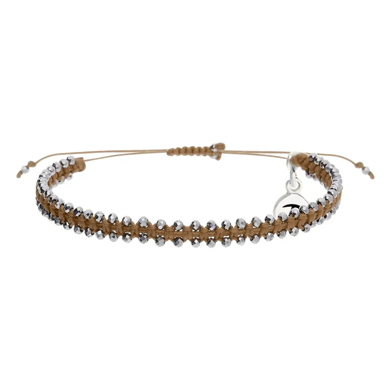 Bracelet Le Magnifique en Argent 925 Marron Pierre Fines Térahertz Acheter En Ligne