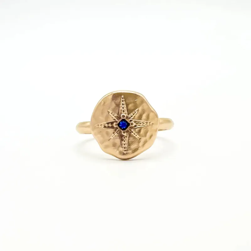 Shailah - Bague - Acier inoxydable - Ajustable Bon Plan