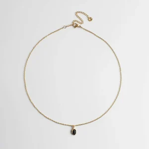 Oval Dana - Collier - Acier inoxydable Authentique