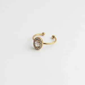 Joelle - Bague - Acier inoxydable - Ajustable Meilleure Vente