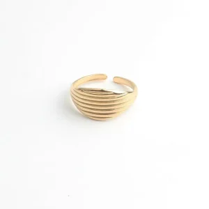 Muella - Bague - Acier inoxydable - Ajustable Produit De Marque