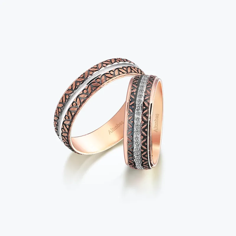 Tendance Alliances Couple Or