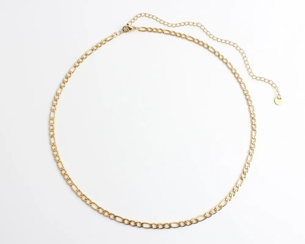 Authentique Small Chain - Collier - Design Your Own - Acier inoxydable