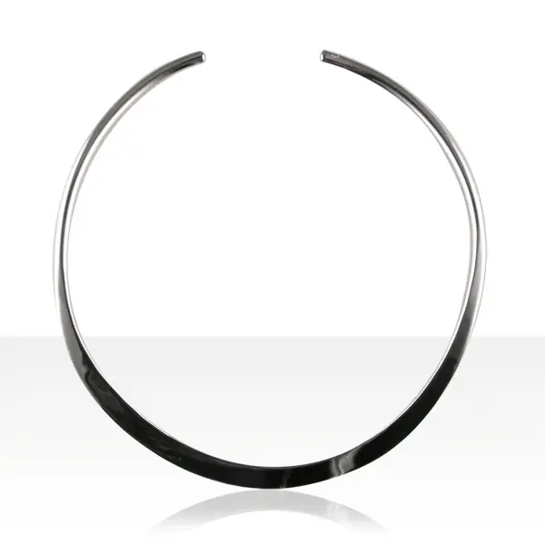 Réduction Collier Argent TORQUE CHUTE 45 | BIJOUX ETHNIQUES ARGENT | MADILAR
