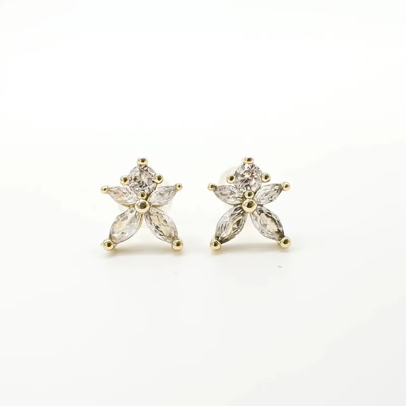 Nora - Boucles d'oreilles - Acier inoxydable Acheter Direct