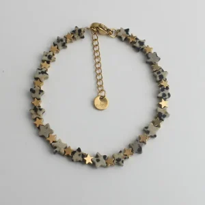 Tendance Stargazing - Bracelet - Pierre naturelle - Acier inoxydable