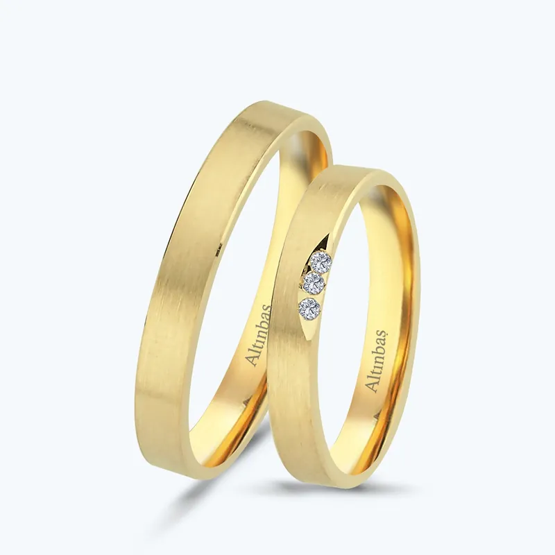 Artisanat Alliances Couple Or