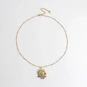 Gerbera - Collier - Acier inoxydable Original