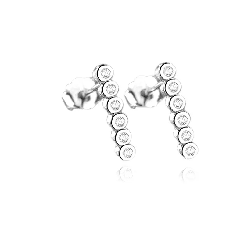 Prix Promo Boucles d'oreilles argent 925 Emma