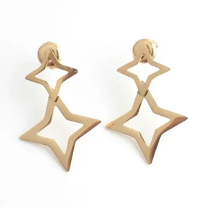 Pas Cher Nisrine - Boucles d'oreilles - Acier inoxydable