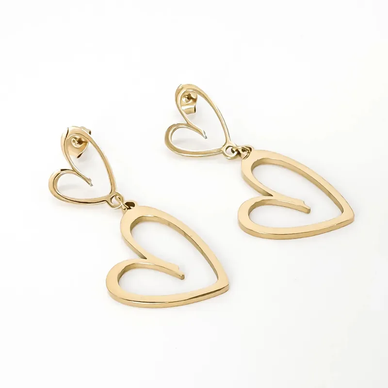 Must-Have Double love - Boucles d'oreilles - Acier inoxydable