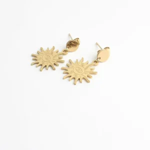 Savita - Boucles d'oreilles - Acier inoxydable Promotion Saisonnière