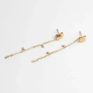 Lova - Boucles d'oreilles - Acier inoxydable Petit Prix