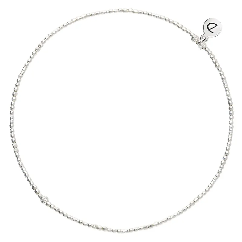 CHEVILLÈRE ÉLASTIQUE BOULES Argent 925 Prix Choc